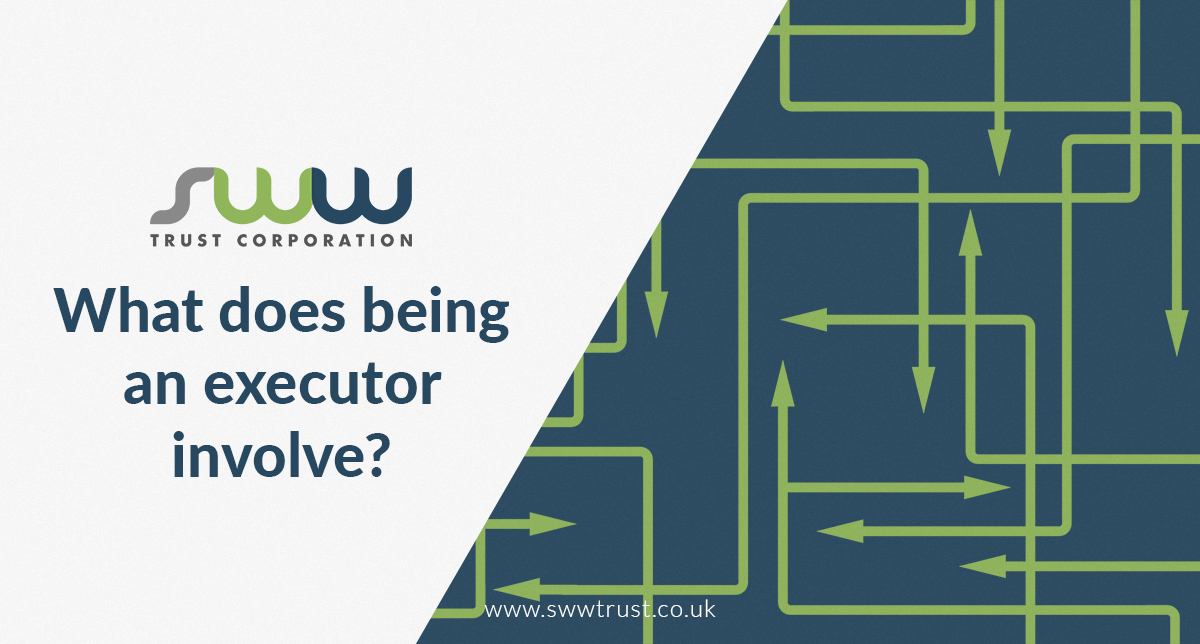 What does being an executor involve?